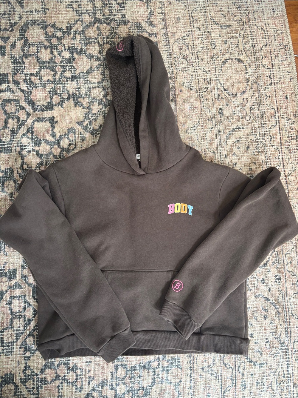 Body by Raven Tracy cropped hoodie